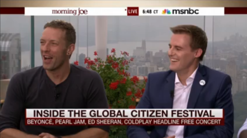 Clique na imagem para assistir ao vídeo da entrevista de Chris para a NBC